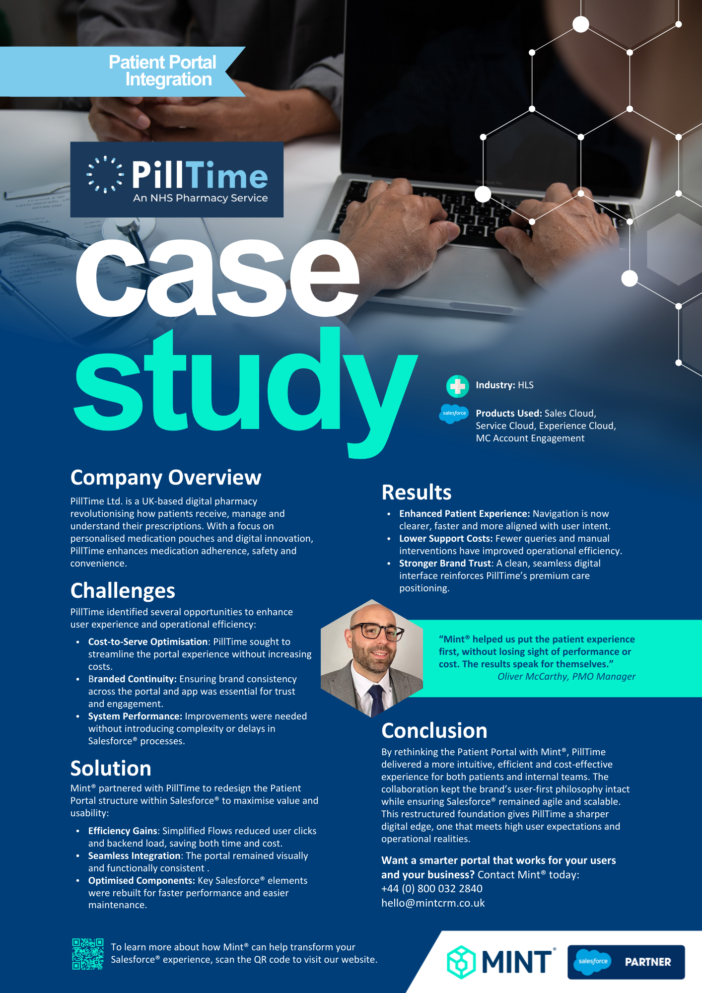 Mint® & PillTime - Salesforce® Patient Portal Integration 202