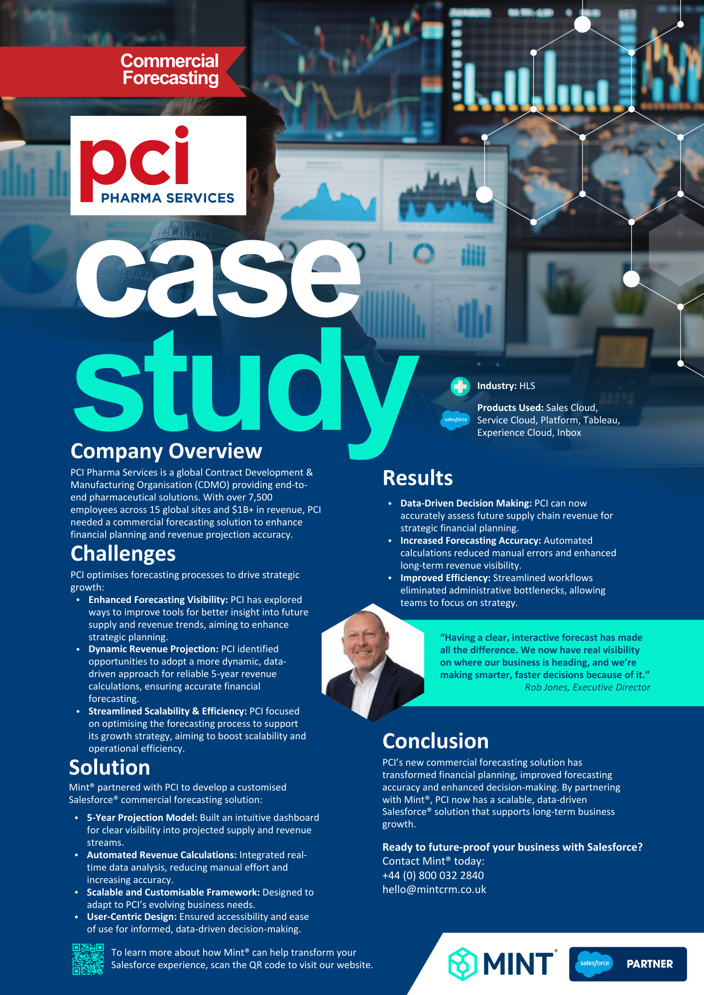 Mint® & PCI - Salesforce® Commercial Forecasting Solution Case Study