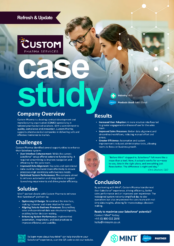 Mint® & Custom Pharma - 74 - Salesforce® Optimisation