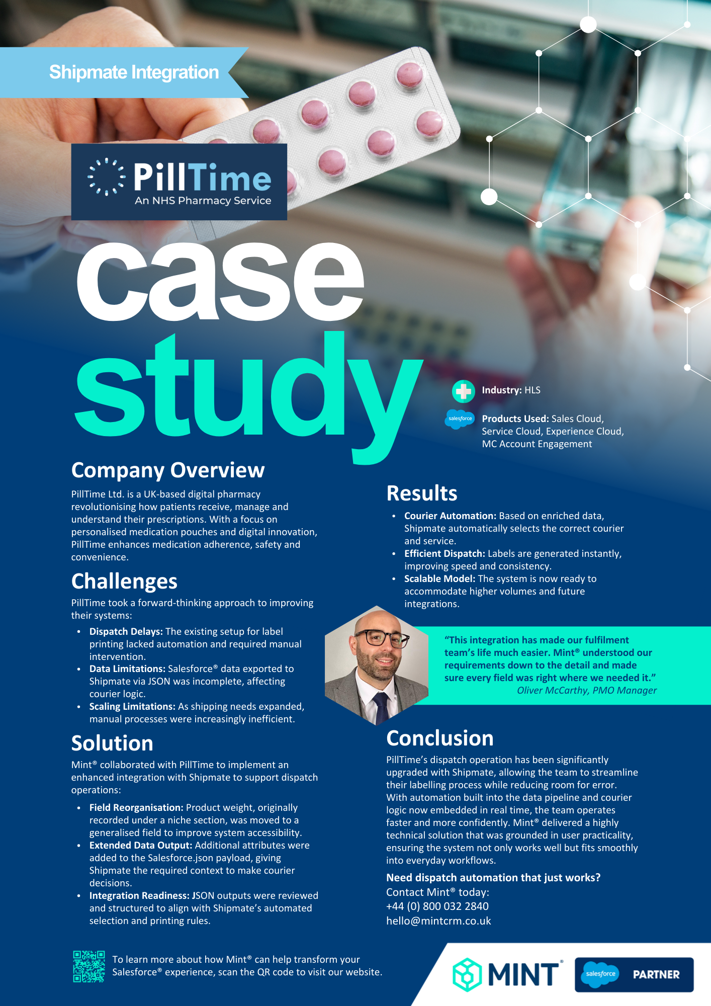 Mint® & PllTime - Salesforce® Shipmate Integration