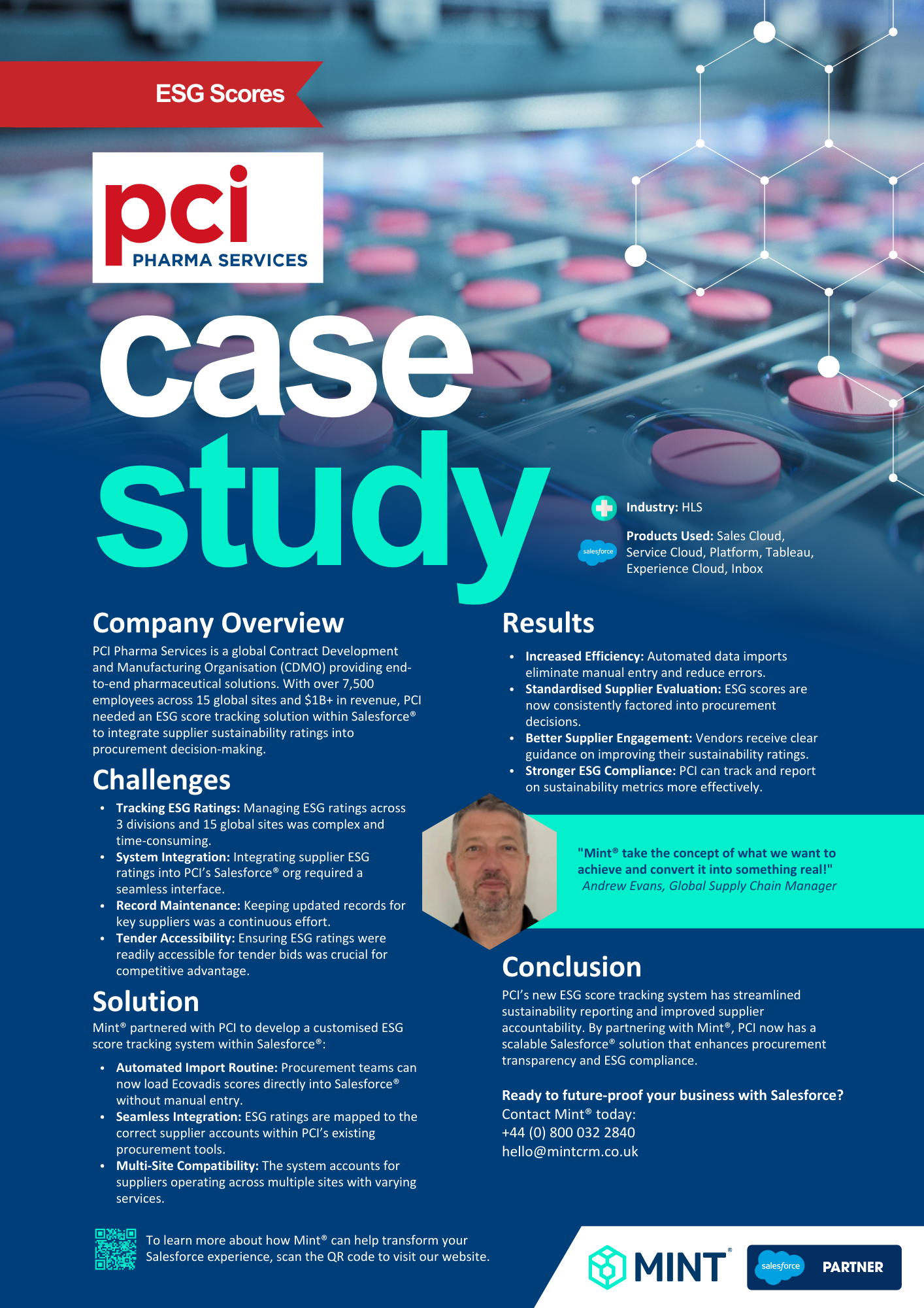 PCI's Salesforce® ESG Solution Case Study