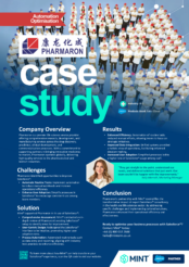 Mint® & Pharmaron USA - Automation Optimisation Case Study