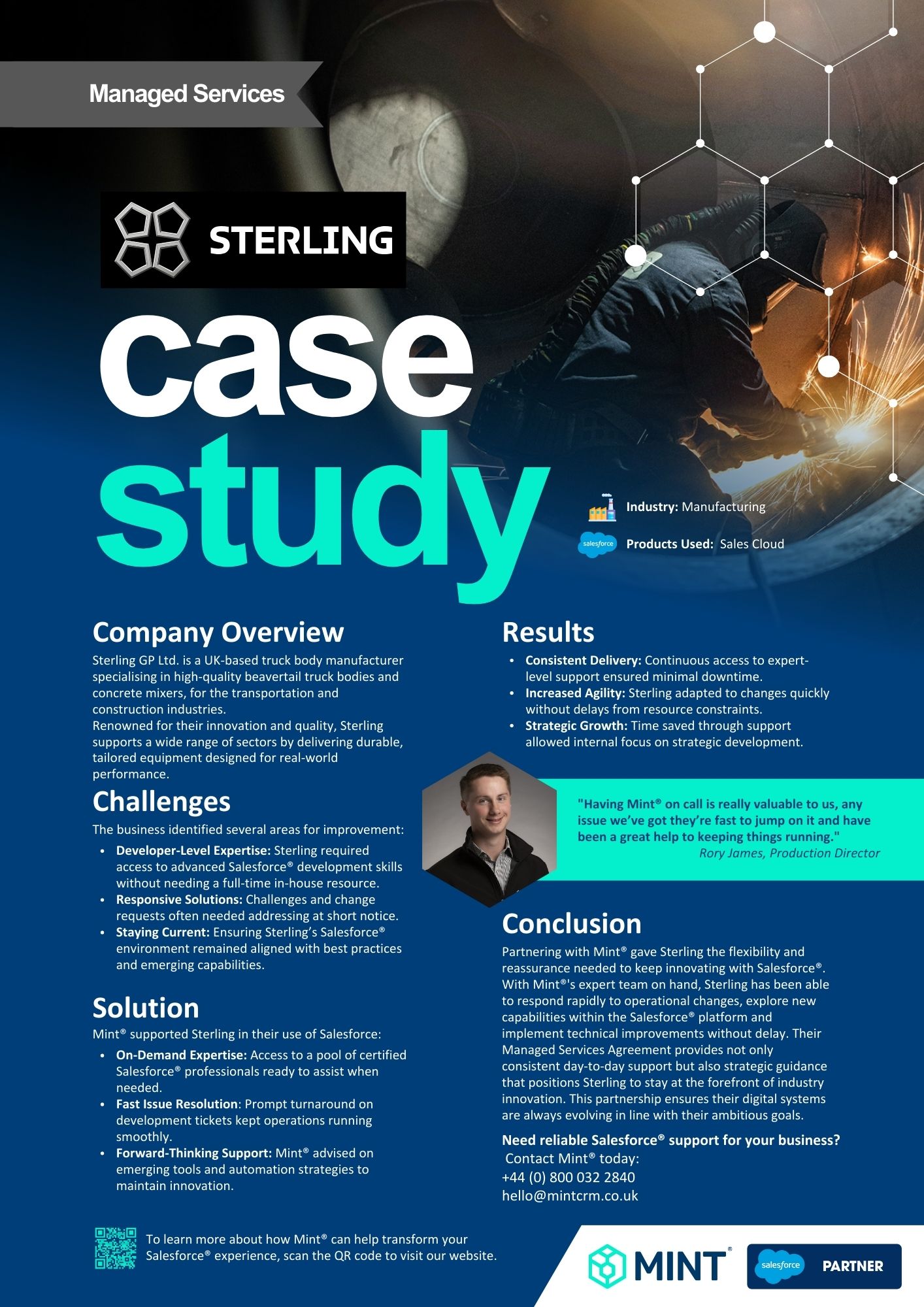 Mint® & Sterling GP - Managed Services Case Study