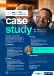 Mint® & Salutem - Health Check Case Study