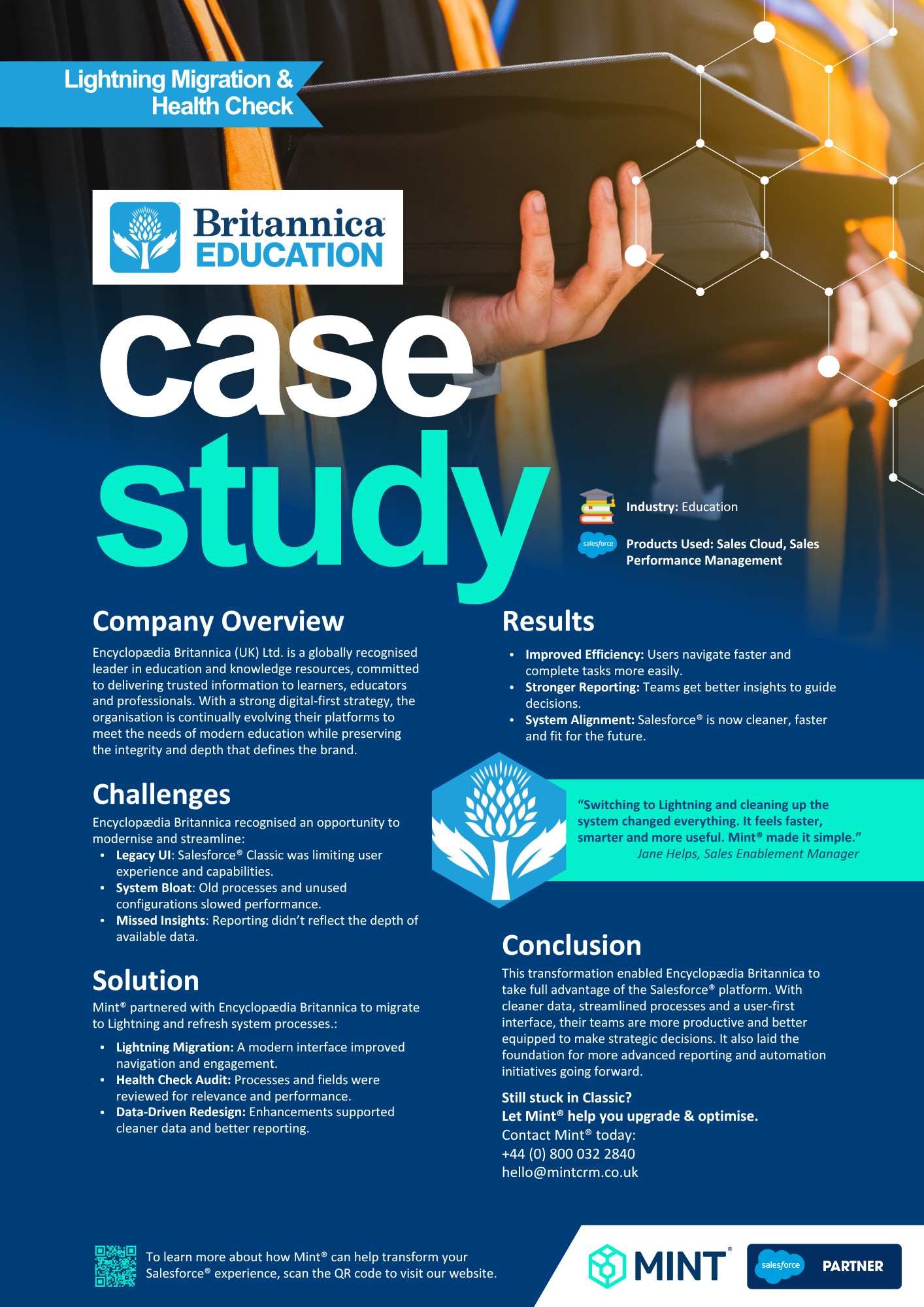 Mint® & Encyclopædia Britannica (UK) Ltd - Mint® Salesforce® Lightning Migration & Health Check