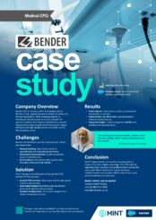 Mint® & Bender UK - Medical CPQ Solution