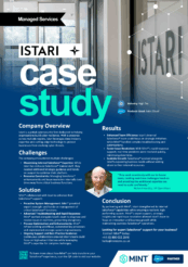 Mint® & Istari - Managed Services Agreement