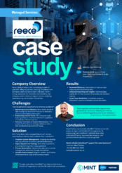 Mint® & Reece Safety Products Ltd. - Mint® Salesforce® managed services agreement for efficiency and automation -147