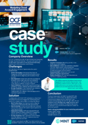 Mint® & OCF - Salesforce® Marketing Cloud Quick Start