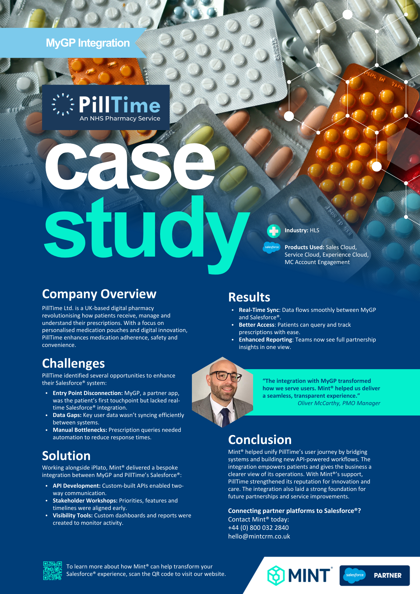 Mint® & PillTime -Salesforce® MyGP integration