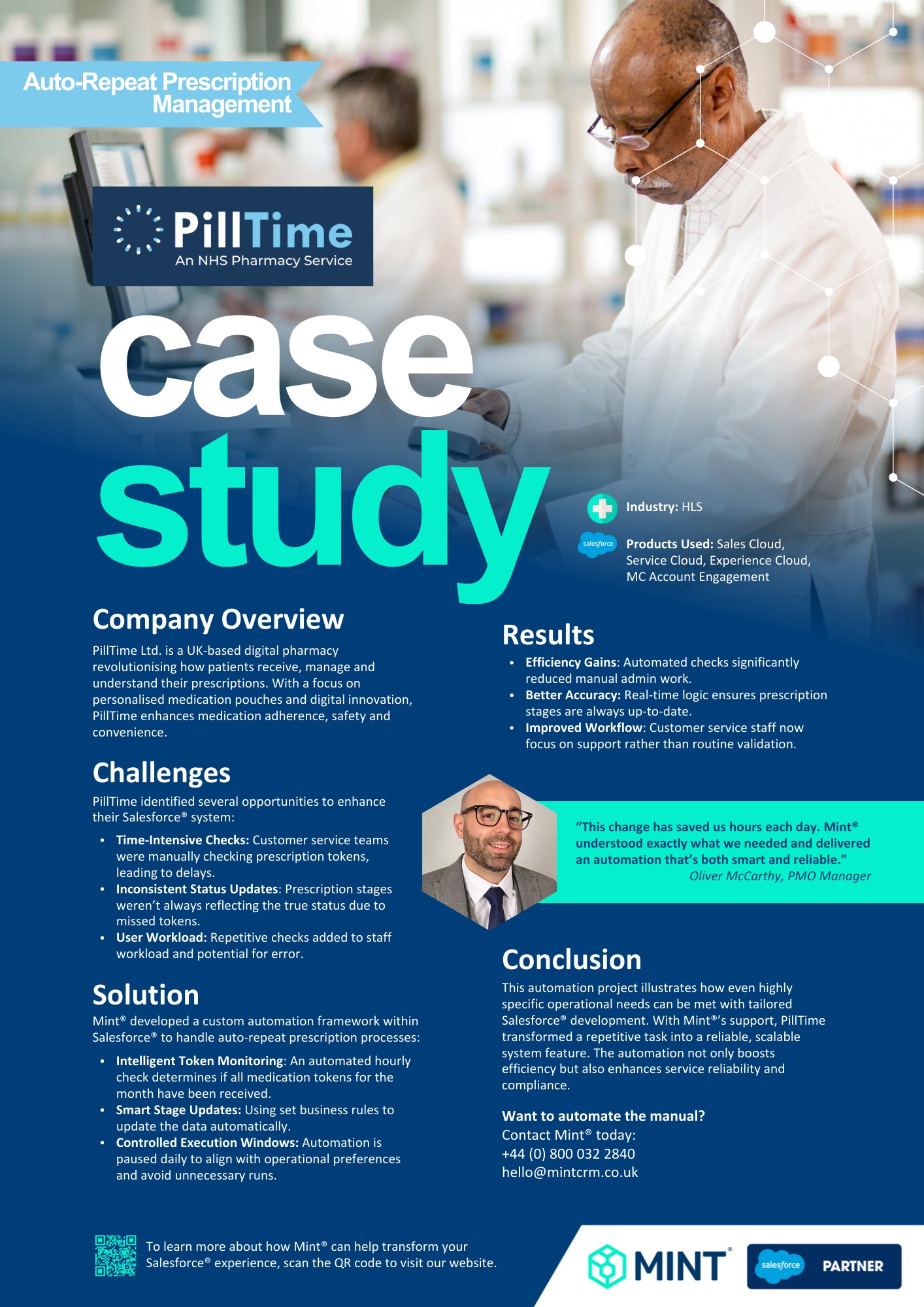 Mint® & PillTime - Salesforce® Auto-Repeat Prescription Automation 199