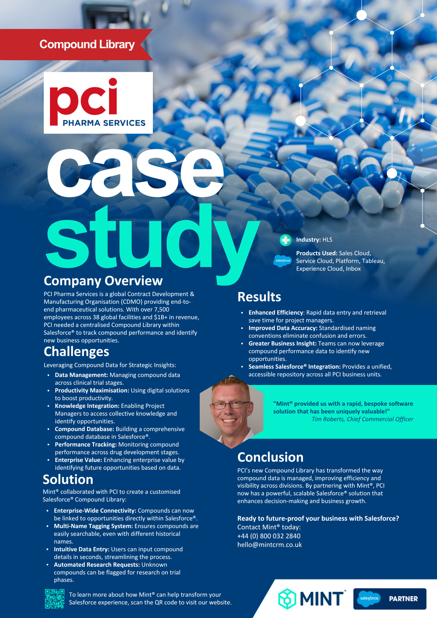 Mint® & PCI - Compound Tracking Solution Case Study