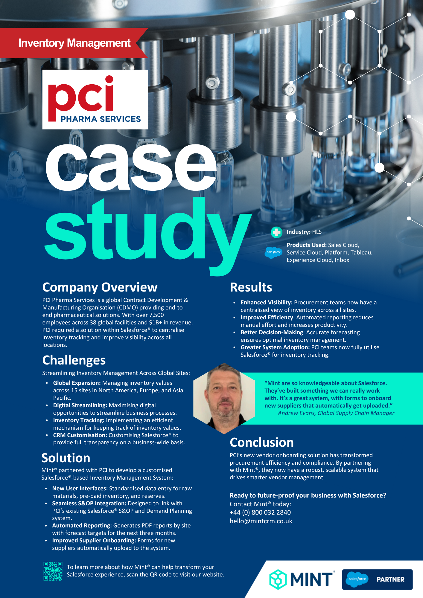 Mint® & PCI - Inventory Management Solution Case Study