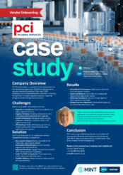 Mint® & PCI - Vendor Onboarding Solution Case Study